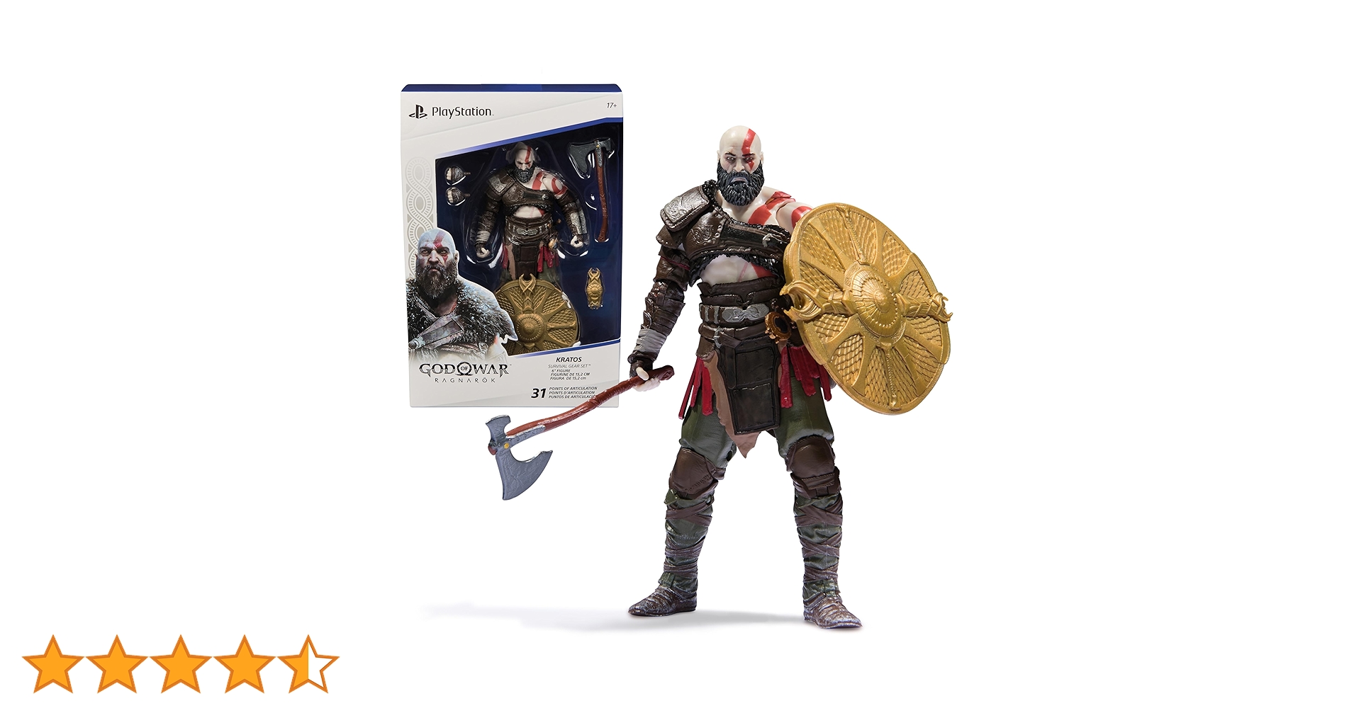 Amazon | PlayStation ゴッド・オブ・ウォーラグナロク 6インチ